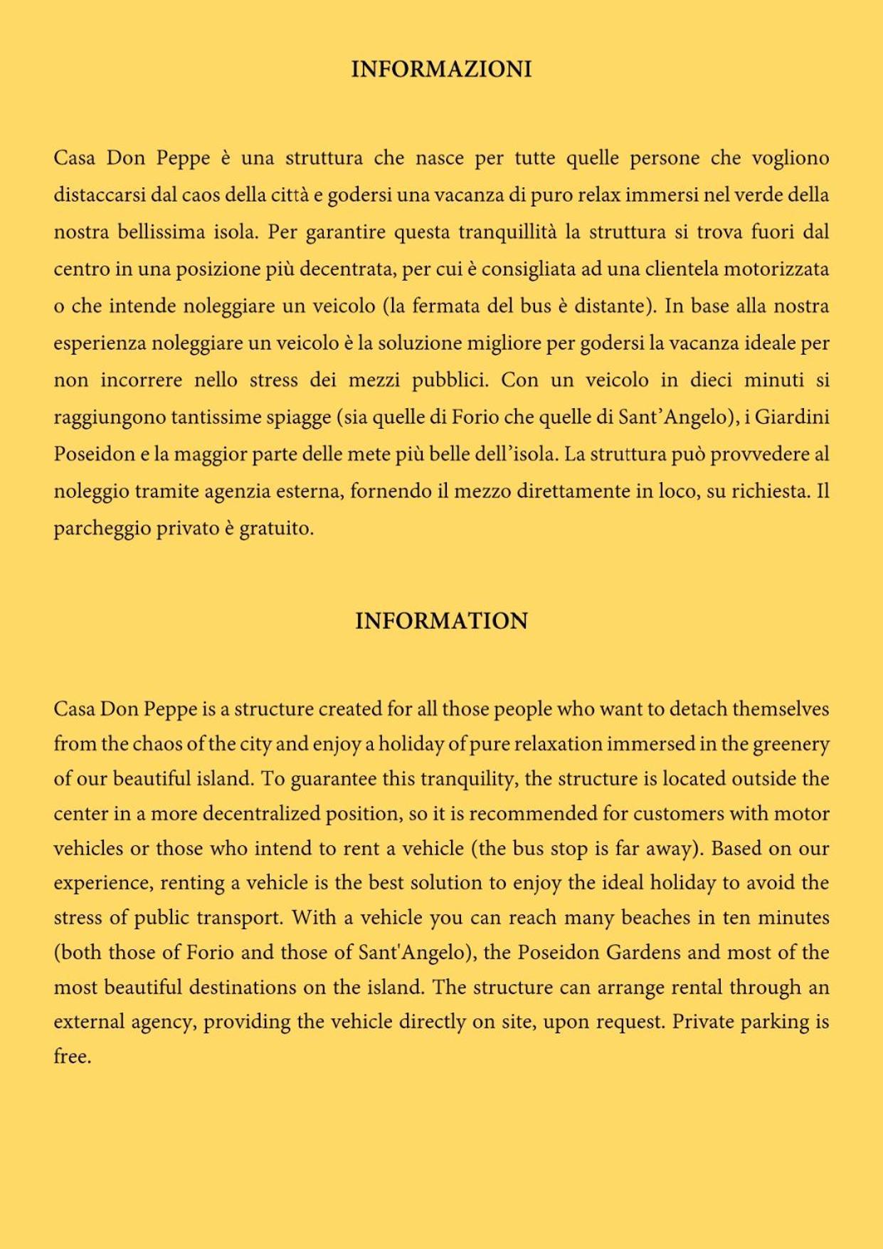 Appartamenti Ischia Casa Don Peppe Forio di Ischia 외부 사진